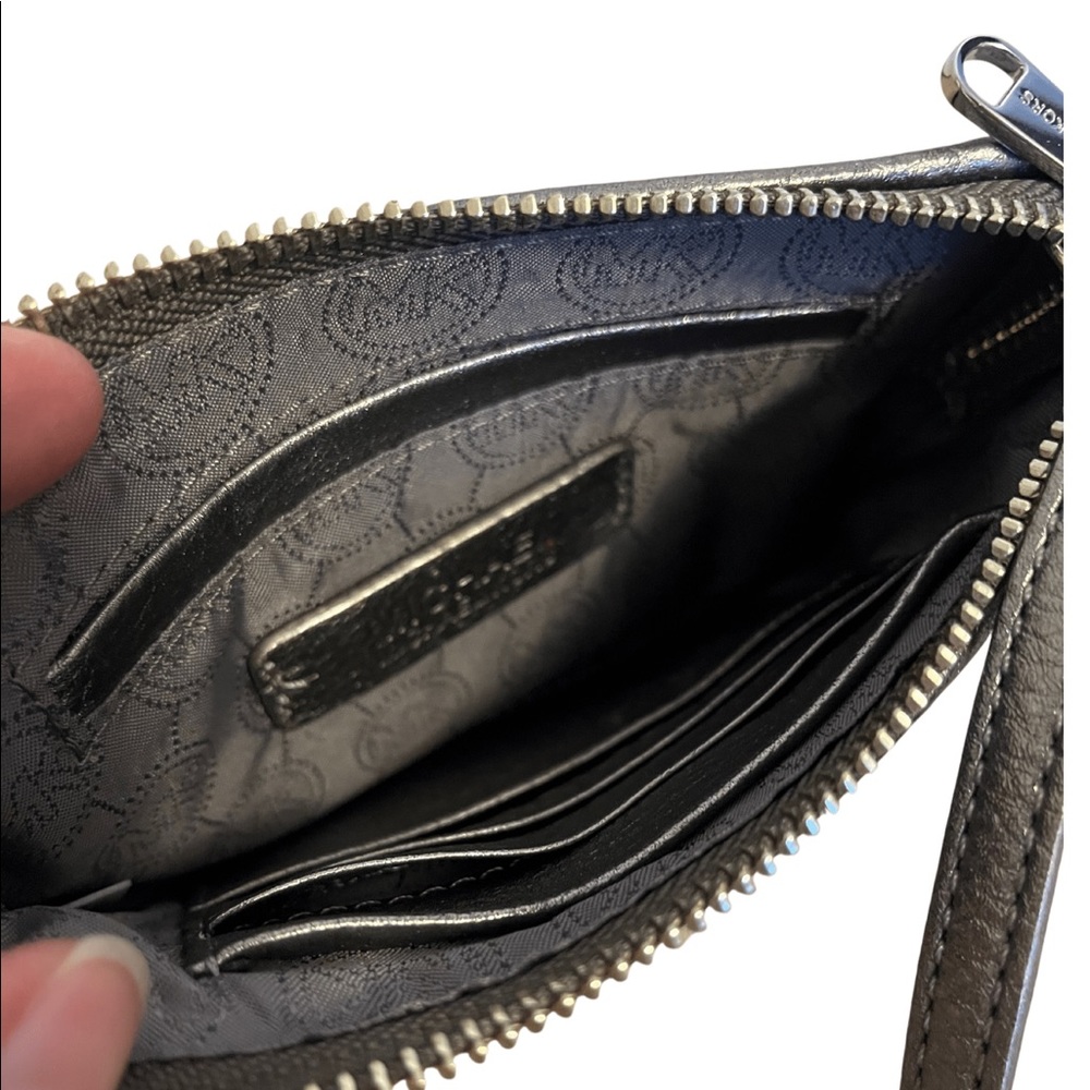 Silver Sequin Michael Kors Clutch - Picture 3 of 3